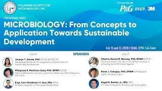 PSM C2 Web-Symposium: MICROBIOLOGY: From Concepts to Application Towards Sustainable Development