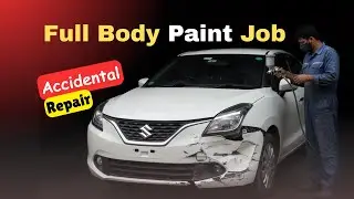 See How a Damaged Car Becomes Like New!