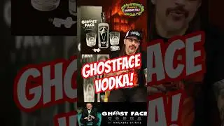 Ghostface Vodka from Matthew Lillard #scream #ghostface #vodka #hollywood
