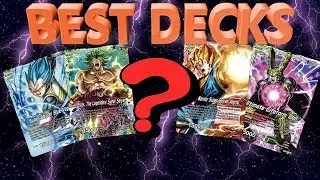 TOP 10 Best Decks In Dragon Ball Super Card Game