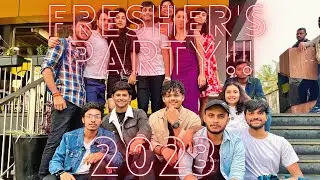 ⚡️FRESHER'S PARTY 2023🍾🥂🥳 || JSSATE Bangalore || Aman Singh Vlogs!!