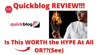 Quickblog review-Is This really WORTH It  At ALL Or Just Another OVER-HYPED One??(See)