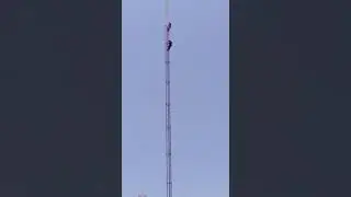120 FEET TOWER MAINTENANCE AT SMIU BY DIAMOND ENTERPRISES