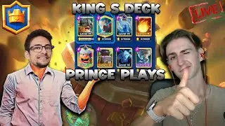 MEGA PUSH CU DECKUL LUI @RakuGS  | Clash Royale [LIVE#173]