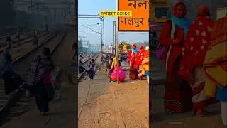 Local train UP & DOWN rare Scene #shorts #viral #trending