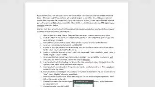 BAIS 220 Practice Test 1