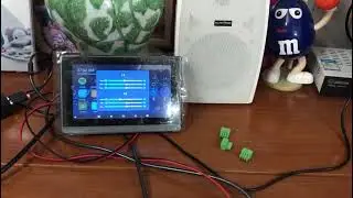 how to connect SP PW7825M Smart home wall amplifier to TV