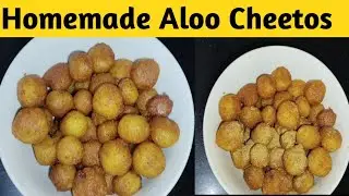 Homemade Potato Cheetos | Ghar Par Asan Crunchy Snack