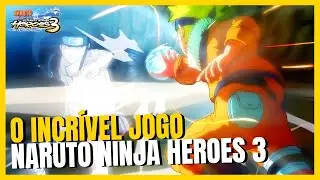 O INCR&Iacute;VEL JOGO DE NARUTO ULTIMATE NINJA HEROES 3 DO PSP