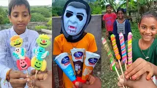 Big lollipop gems chocolates kinder Joy 