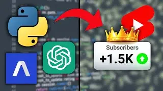 Я автоматизировал YouTube Shorts с помощью Python