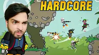 hardcore gameplay in mini militia 😱 # 5