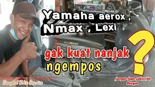 PENYEBAB YAMAHA LEXI  TIDAK KUAT NANJAK ‼️ YAMAHA LEXI NGEMBOS #yamahalexi #yamaha