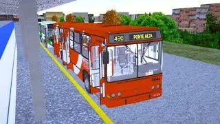 Proton bus simulator 2 com MOD mapa gru map linha 490 com Marcopolo Torino GV Padr&atilde;o BHBUS antigo