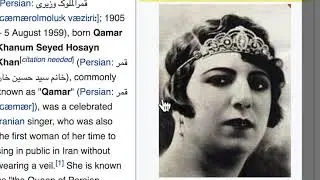 Female Iranian Singers 1920-60