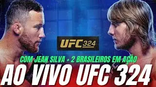 🔴 UFC 324  AO VIVO -  JUSTIN GAETJHE X PADDY PIMBLETT + JEAN  SILVA E 2 BRASILEIROS / LIVE UFC 324