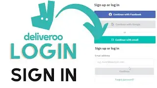 How to Login Deliveroo Account? Deliveroo Login UK Account deliveroo.co.uk Sign In to Check Earning