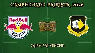 BRAGANTINO X S&Atilde;O BERNARDO! CAMPEONATO PAULISTA! O QUE AS CARTAS IR&Atilde;O REVELAR?