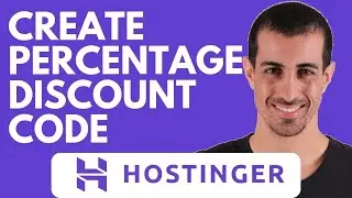 How to Create a Percentage Discount Code in Hostinger Website Builder