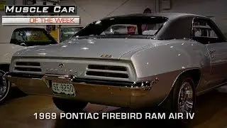 1969 Pontiac Firebird Ram Air IV 4-ступенчатый маслкар недели, видео № 146