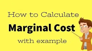 How to Calculate Marginal Cost with example by Vishwanath Gaur (Hindi)