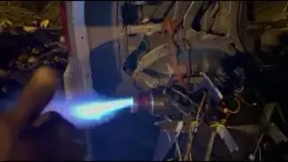 Jet engine Wren 75 model run 175,000rpm 15 minute Run on  diesel