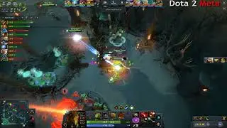 9 Min Godlike First Item Bloodstone Bristleback vs Silver Edge + Vessel 1v5 Can't Stop Him Dota 2