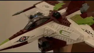 Obi-Wan Starfighter, X-wing transformation #legostarwars