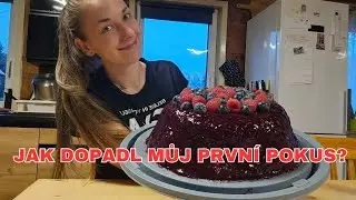 ​Můj PRVNÍ vrstvený dort! Je to FAKT tak jednoduché?