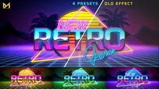 After Effects Template: Retro Opener