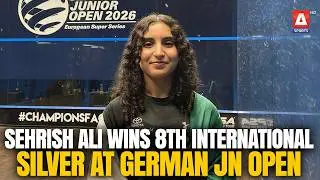 Sehrish Ali Wins 8th International Silver at German Junior Open 2026 🇵🇰 | A Sports