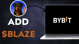 How To Add $BLAZE - BLAZE TOKEN CRYPTO COIN To bybit wallet