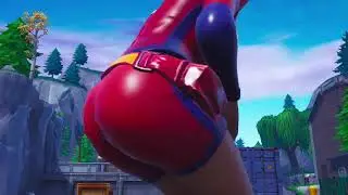 Sun strider booty showcased with many emotes😍