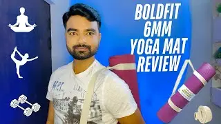 Boldfit 6mm Yoga Mat Honest Review 🧘&zwj;♀️ | Best Yoga Mat Under ₹500? Flipkart 8 Min Delivery 🤯