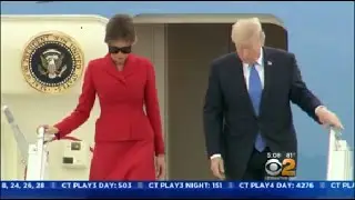 Trump In Paris Meeting With French President