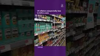 UK inflation unexpectedly rises to 3.6% in June