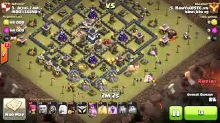 [TH9] GIHEHO 3 star maxed th9 with 1 hero