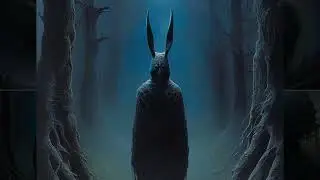 Dark Mood Donnie Darko Creepy Thick Texture Oil Paint Art