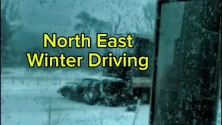 Trucking Thur the north east | Lake effect snow is no joke! | winter driving tips!