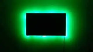 Ambiscreen effect #4 COLOUR WHEEL - stand-alone ambient display back-lighting for any device