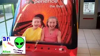 jolly roger IX simulator kiddie ride (OLD VIDEOS) (RARE!)