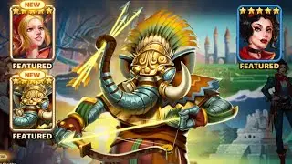 Empires Puzzles : Massive challenge pulls feat Guardian Elephant (multiple 5 stars)