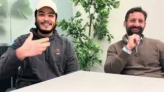 Alessandro Cricchio intervista l'amico John Tastemir, studente Unige, proveniente dal Kazakistan.