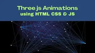 three.js animation using HTMLCSS &JS| #codingdata #viral #youtubeshorts #shorts #animation #threejs