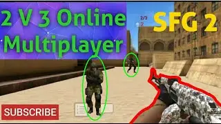 Will they win? | Online 2v3 | Multiplayer | SFG 2 | Sniping and Knife 😱 | Android Gameplay | #1