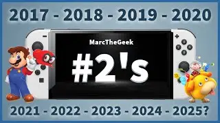 Nintendo Switch Number 2 Games Per Year Since 2017