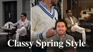 How To Dress Stylishly This Spring | 5 Timeless Outfits For Men