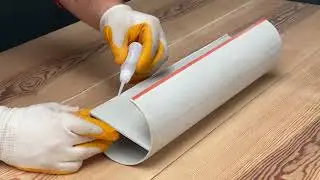 Изготовление необычной кормушки для птиц из трубы ПВХ