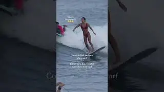 First time surfing in Bali&hellip;. 😫 #surf #surfvlogger #balibeach #surfing #surfingvlog #baliisland