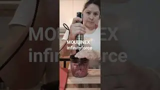 multiprocesadora MOULINEX infinityforce Pro. Probando picar carne para hamburguesas.